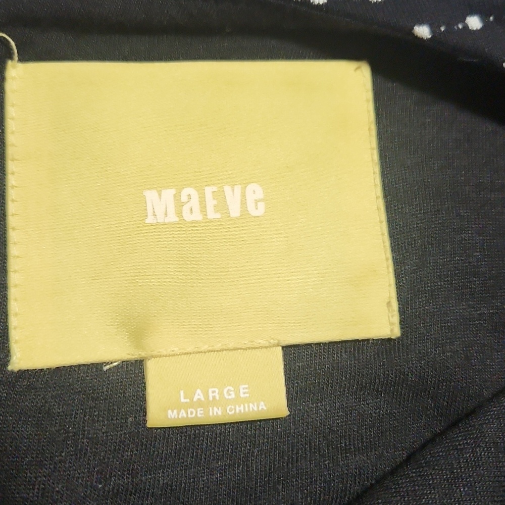 MAEVE WOMEN'S DREES SIZE L. Black Dress - Picture 2 of 10
